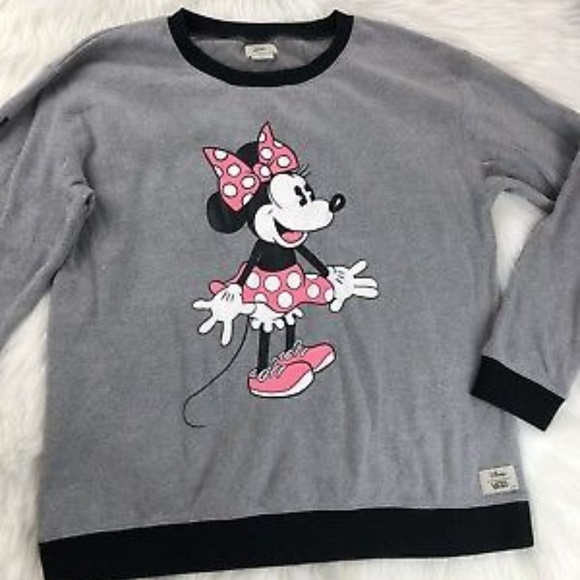 vans minnie mouse sweatshirt